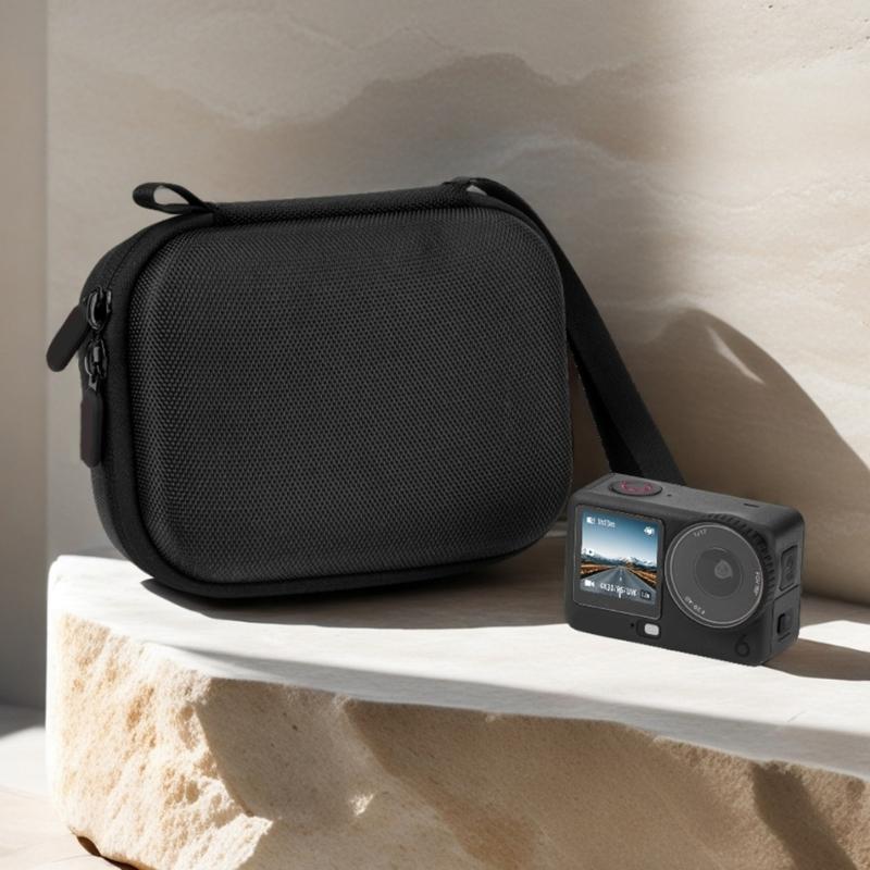 Water Resistant Protective Storage Bag With Organized Compartment for Action 6 Camera Gear Accessories Travel