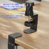 Mouse Table with Height Clamp and Storage Space for Small Made of Carbon Desk Mouse Armrest with Rotating Storage Tray and Mousepad Storage Rack