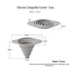 Lelejia Folding Silicone Funnel Set