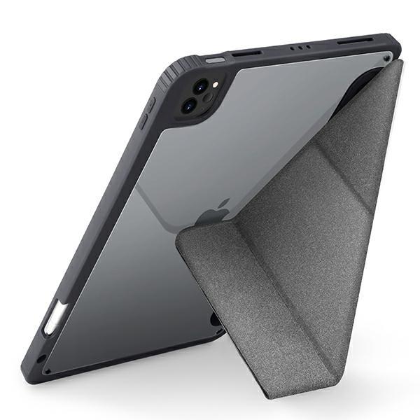 Uniq Etui Moven Ipad Pro 11 (2021/2020) Ipad Air 10.9 (2022/2020) Antimicrobial Szary/Charcoal Grey