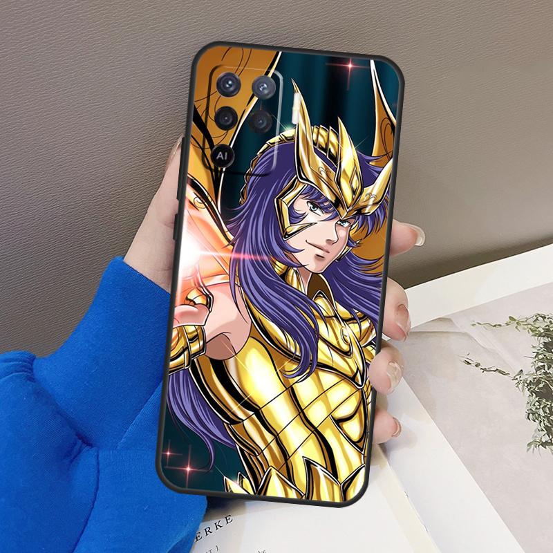

Чехол Saint Seiya Knights of the Zodiac для OPPO Find X5 X3 Pro A15 A74 A54 A94 A93 A91 A5 A9 A31 A53 2020 A53S A52 A72 Find X5 Pro