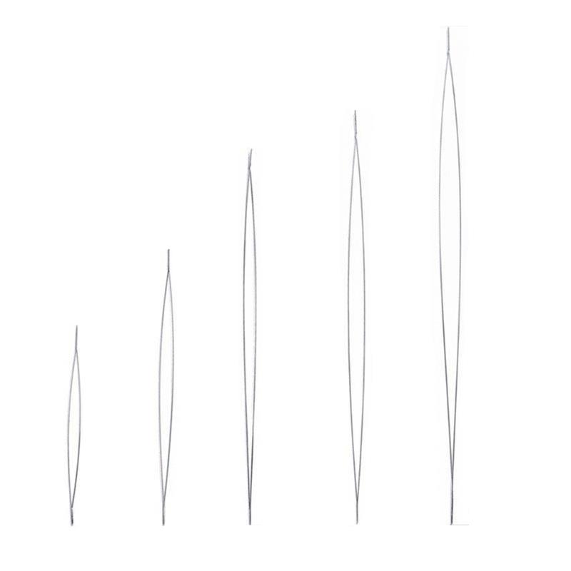 Набор из 5 изогнутых игл для бисероплетения, инструменты для бисероплетения из нержавеющей стали, универсальные булавки для бисероплетения, принадлежности для изготовления ювелирных изделий 1