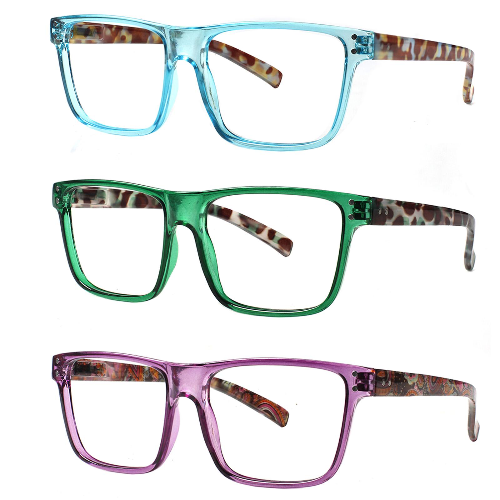

Fashion Printed HD Lenses Spring Hinged Reading Glasses High Quality Prescription Eyeglasses Diopter +1.0 to +6.0 0