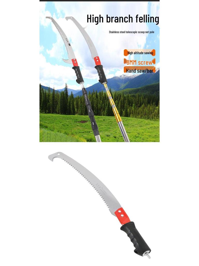 Telescopic Pole Pruner and Saw for High Branches – Tree God Tool