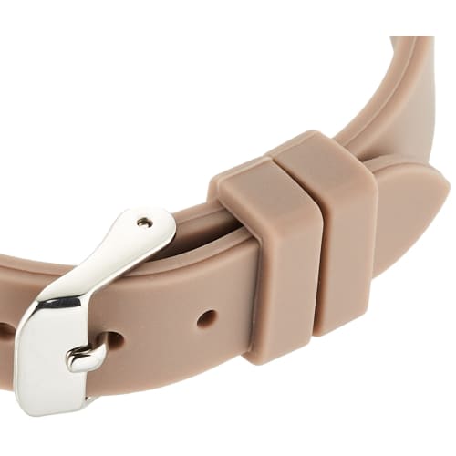 Fieldwork Women's Analog Tone Watch with Silicone Band, Gray, YM061-2