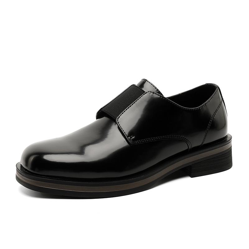 

Модная элегантная кожаная мужская обувь Оксфорды Стильная деловая обувь для мужчин Классическая нарядная формальная свадебная обувь Толстая подошва Повседневная обувь 44 чёрный