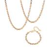 Jewelry Style Niche Design Necklace Versatile Electroplated Color Gold Handmade Buckle Chain Set