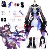 Gioco Honkai Star Rail Hysilens Costume Cosplay Helektra Abiti Helektra Hysilens Costume Cosplay Uniforme Parrucca Scarpe Accessori
