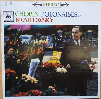 LP Skiva ALEXANDER BRAILOWSKY - Chopin Polonäser MS6305 Columbia Master 1962 US Klassisk Begagnad