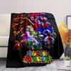 Super Mario Cartoon printing Flannel Blanket Bedroom Sofa Camping Warm blanket Gifts for family and friends-MJ017
