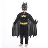Kids' Batman Vampire Muscle Costume for Halloween Parties - Luminous Black Bat Design for Stage Performances