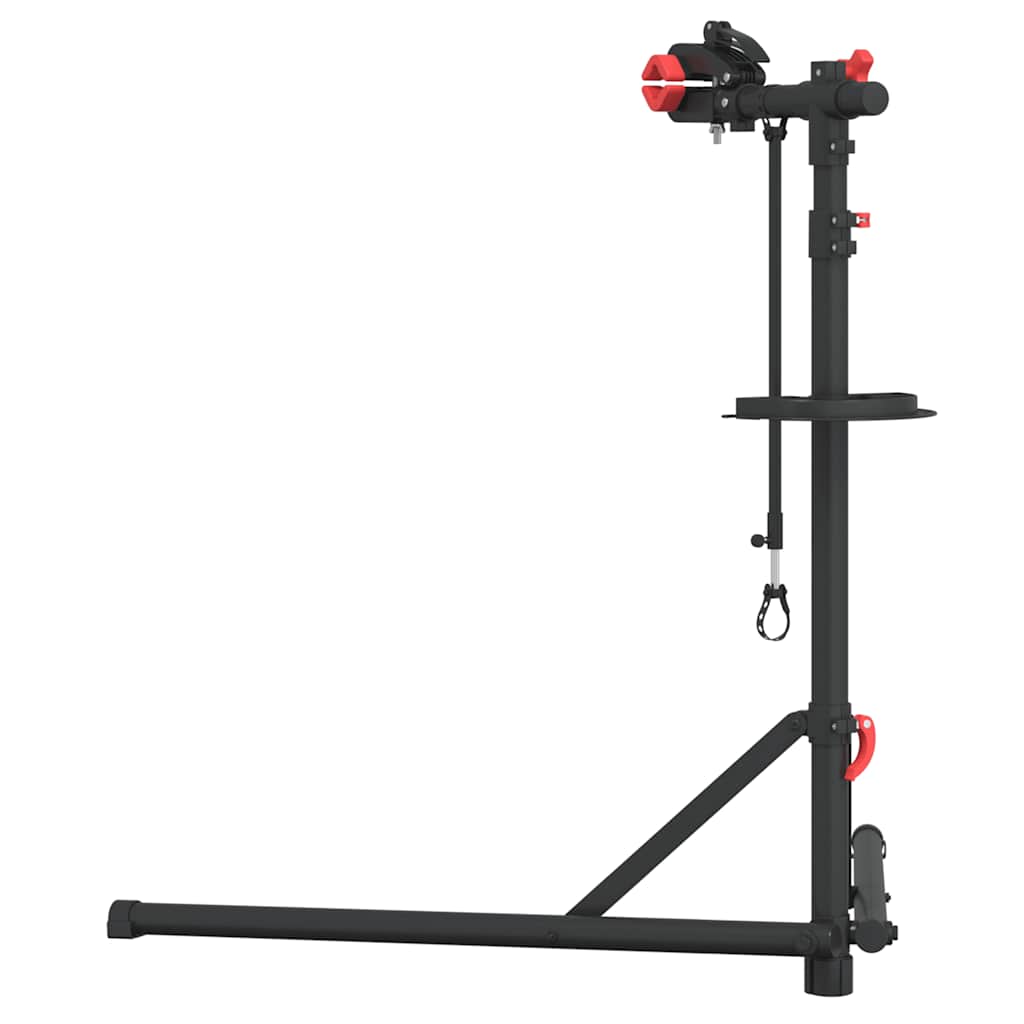 Foldable and Adjustable Bicycle Repair Stand Red Steel