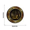TYCT032-040 Creative Acrylic Magnetic Refrigerator Sticker - Holiday Home Decoration with Magnetic Buckle and Particle Design