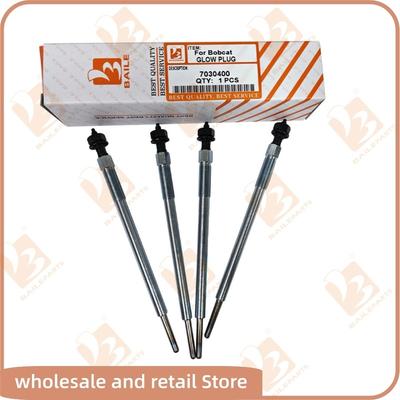 4PCS 7030400 Glow Plug For Bobcat Engine Plug Glow