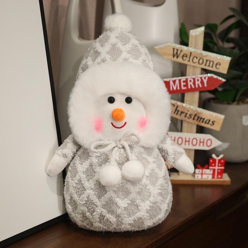 Charming Christmas Penguin Figurine With Soft Pp Cotton Filling For Holiday Decorations