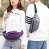 Men's Breast Package Waterproof Outdoor Sports Bag Canvas Pouch Korean-style Waist Bag Fanny Pouch Crossbody Male Banana Bag