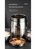Portable Stainless Steel Insulated Lunch Box & Soup Container with Large Capacity