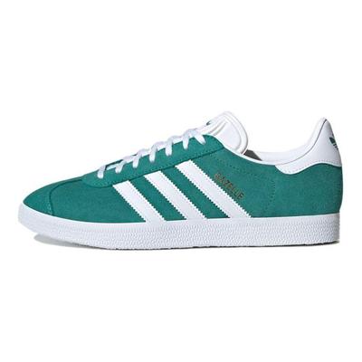 Originals Gazelle Series Suede Low-Top Sneakers Unisex Sneakers Green White FU9672