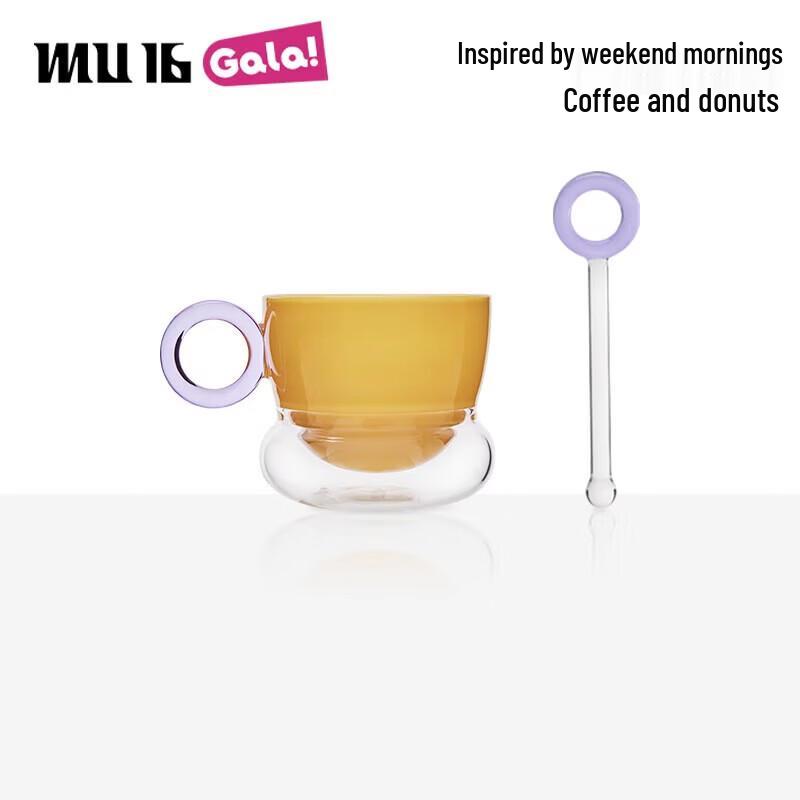 MU16 Donut Series Glass Cup