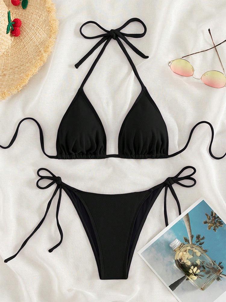 

TS JYL-BK033 V-Neck Tummy Control Swimsuit, Elegant Slim One-Piece Bathing Suit For Women XL