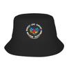 New Unisex Autism Awareness Im Not Misbehaving I Have Autism Bucket Hat Personality Fisherman Hats Summer Retro Travel Hiking