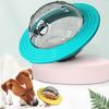 Dog Toy UFO Pet Leaky Food Ball Two-in-one Flying Disk Toy Interactive Improve IQ Toys for Small Medium Big Dogs Pet Supplies