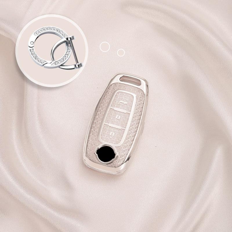 Crystal Tpu 3 Button For Nissan X-Trail T33 Rouge Kicks Pathfinder Rogue Versa Remote Auto Car Key Case Cover Fob