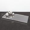 Transparente Acryl-Metallkugel Dekorative Aufbewahrungsschale, Schmuck-Ohrring-Aufbewahrungsbox, Organisationsbehälter für Schreibtisch im Wohnzimmer