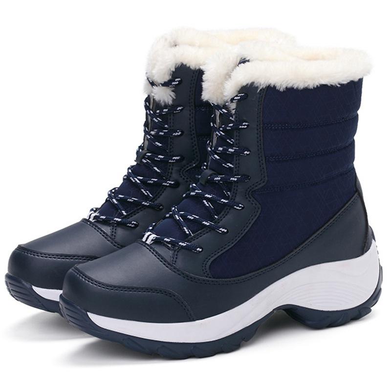 Botas de invierno para mujer Mantener botas calientes Botas altas Botas de nieve  para exteriores comprar a buen precio — entrega gratuita, reseñas reales  con fotos — Joom
