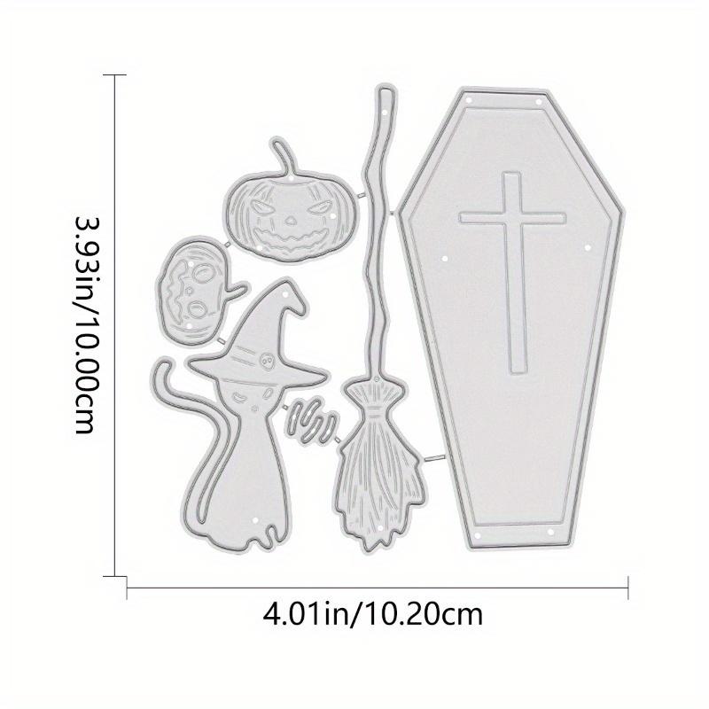 DIY Halloween Pumpkin Metal and Silicone Cutting Dies for Scrapbooking and Card Making Crafts