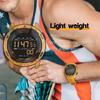 NORTH EDGE Herren Smart Watch Damen Sportuhr Dual Time Running Pedometer Countdown Wasserdicht 50m Digital Alarm Militäruhr