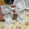 Neues großes Schleifen-Kopfstück Lolita-Haarband Puppen-Schleifen-Haarnadel Maid Handgemacht Cosplay Japanischer Anime Japanische Haarspangen Accessoire