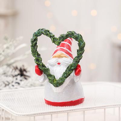 1pc Christmas Decorations Garden Elves Dwarfs Faceless Santa Claus Resin Study Living Room Tabletop Decoration