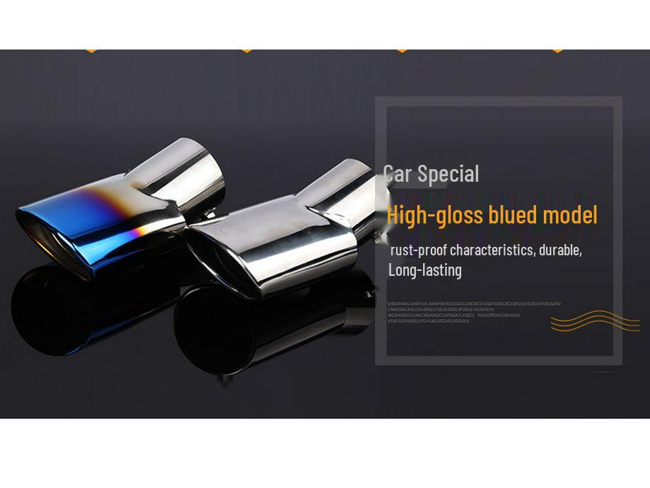 Universal Tailpipe Muffler for CRV, Range Rover, IX35 - High-Demand Model