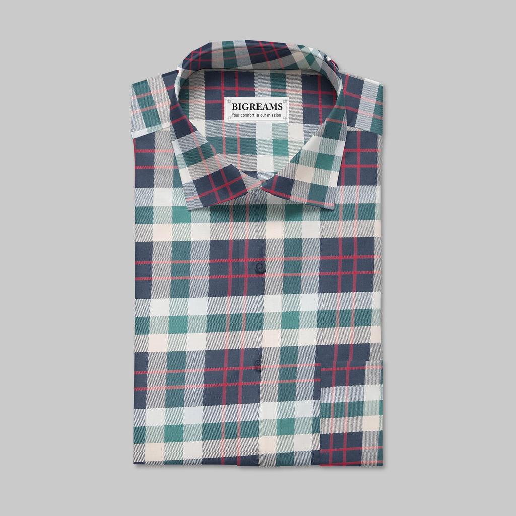 Unstitched 100% Cotton Multicolor Shirting Fabric - 145 cm Width, 160 gm Weight