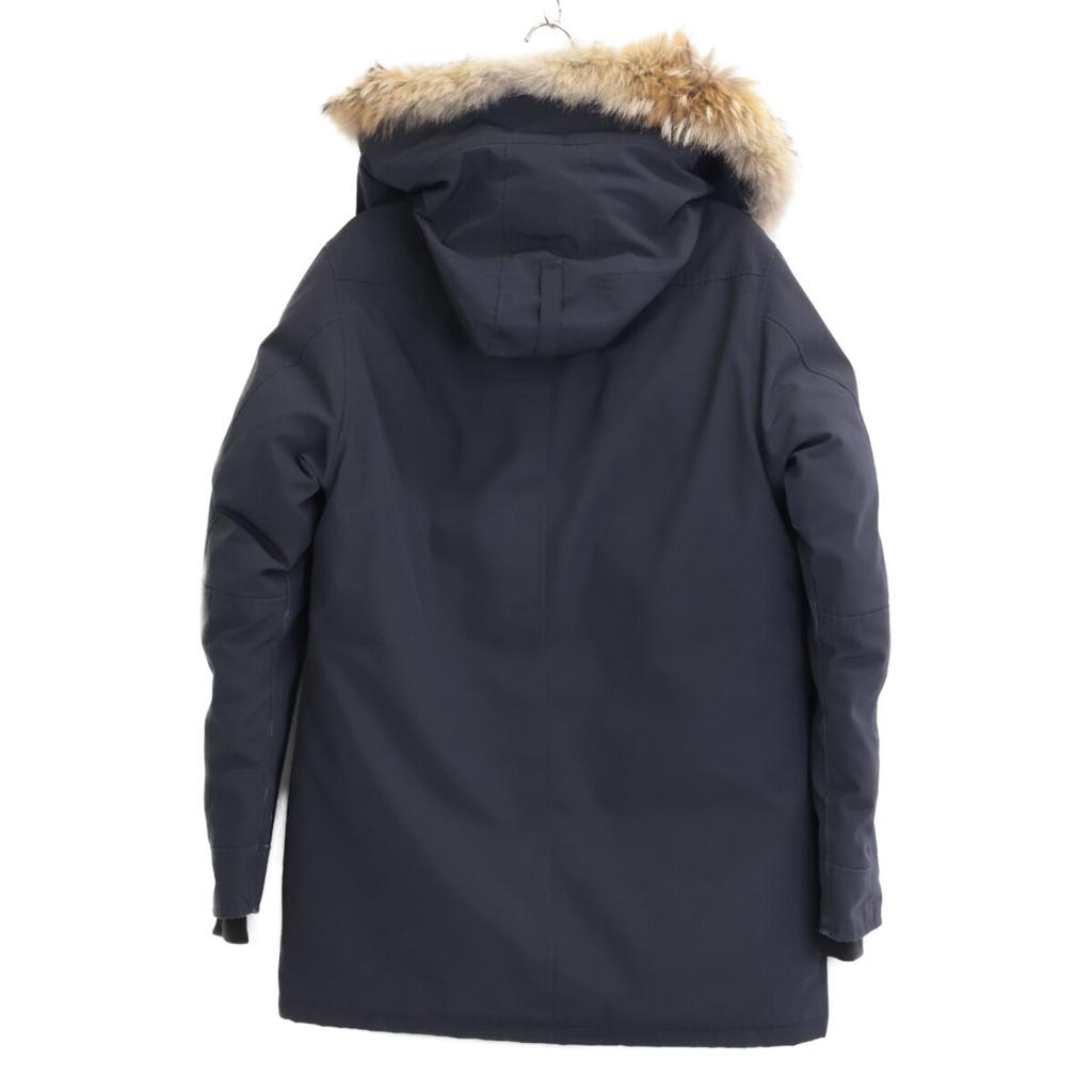CANADA GOOSE 3438JM Navy Jasper Coyote Fur Down Jacket Jacket M NavyUsed