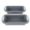 2 Stück Kastenform Silikon Antihaft Brotform Backform für hausgemachte Kuchen Brownies Hackbraten Zuhause