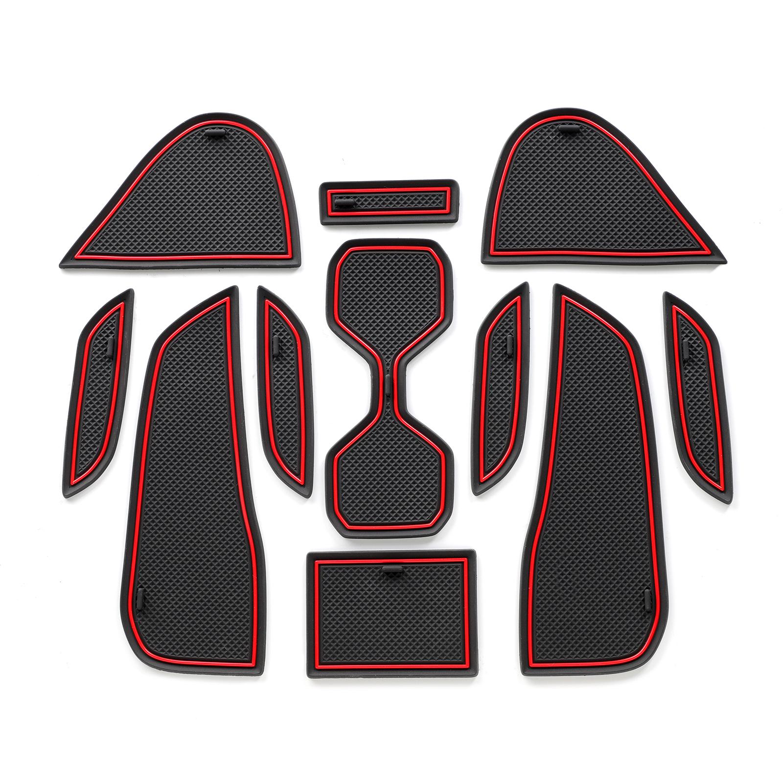 

for Nissan Kicks 2025 Car Gate Slot Mat Interior Accessories Non-Slip Mats Cup Holders Protective Pads