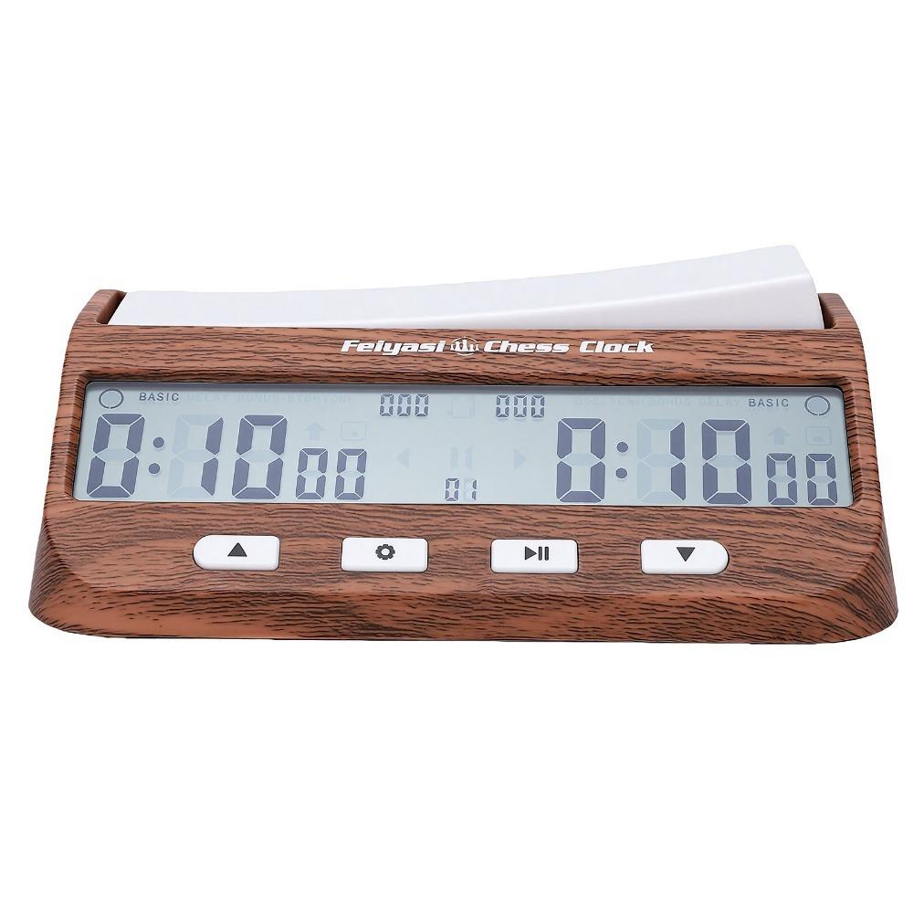 Multifunctional Chess Timer ABS Material Board Game Clock Compact Digital Chess Clock For Chess