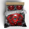 Dark Occult Themed Three-Piece Set Kid'S And Adults' Bedroom Decor, Exquisite Three-Piece Bedding Set Gift