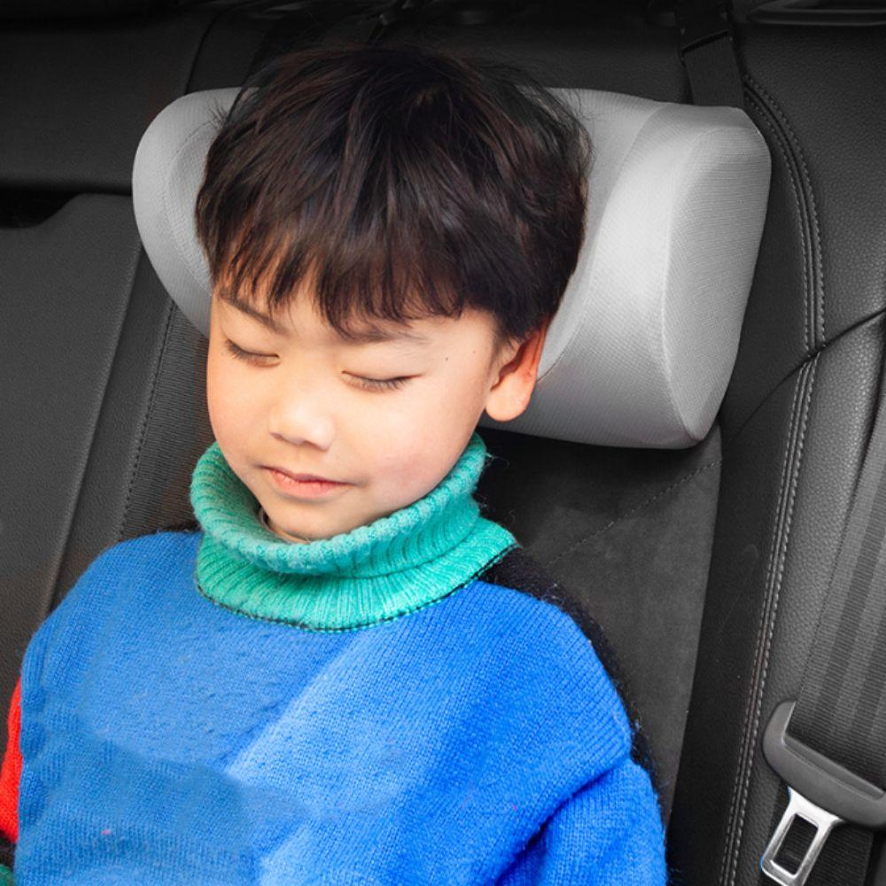 Invisible Zipper Design Auto Headrests Height Adjustable Neck Support Pillow  Road Trip