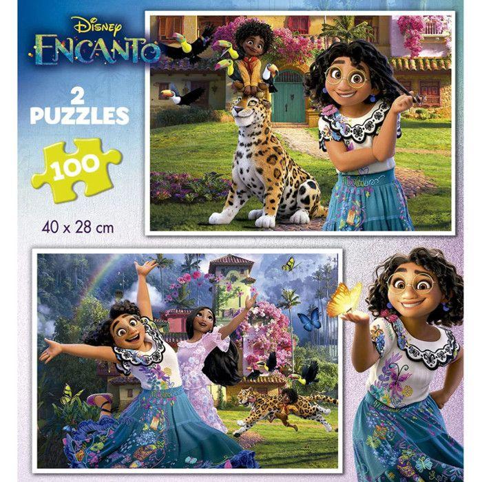 Puzzles 2 X 100 Pieces : Disney : Charm