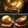 Nepal Tibetan Buddhist Bowl Handmade Singing Bowl Set Cushion Mallet Religion