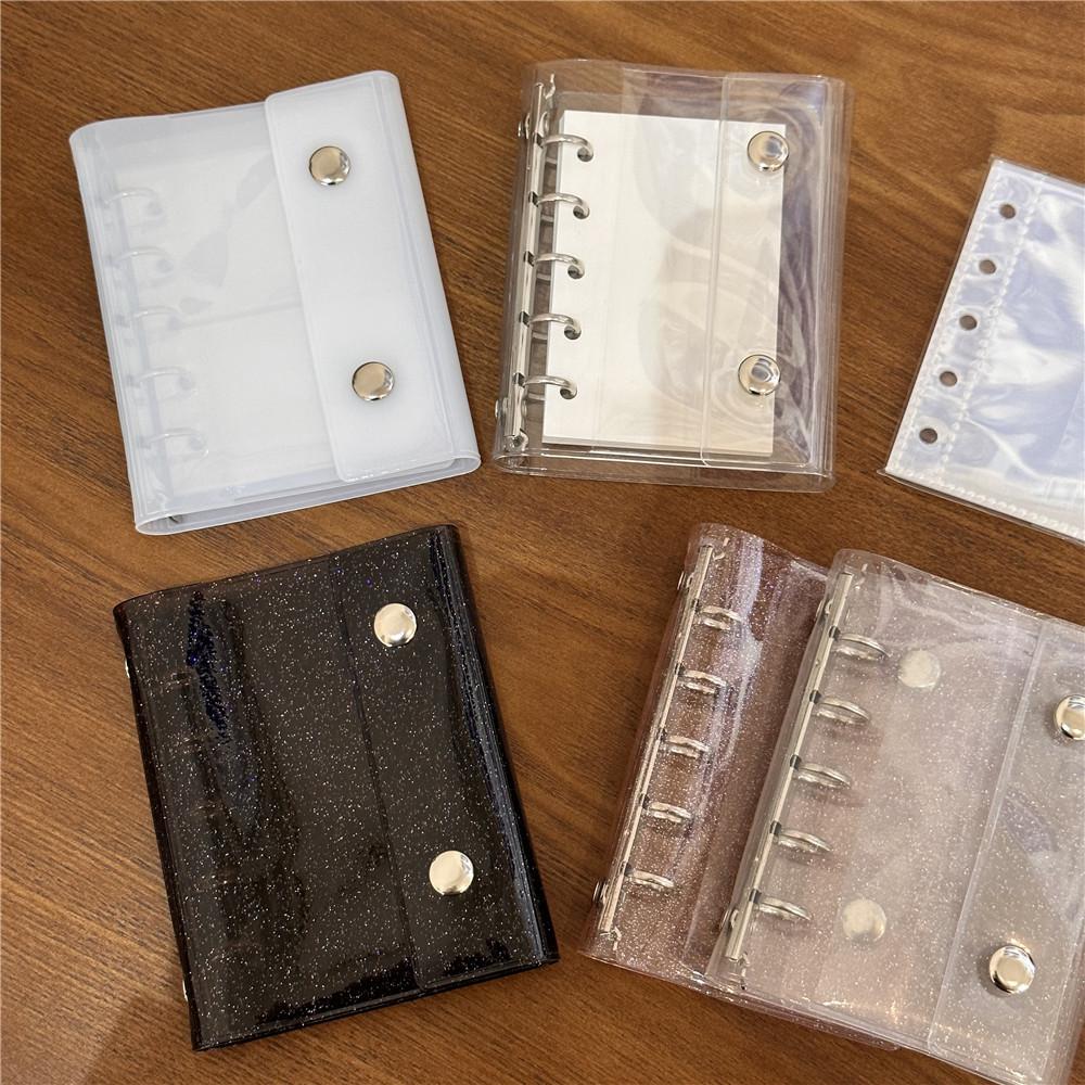 

DIY Crafts Photocards Organizer 5 Holes Photo Album Корисна ручна книга обліку B