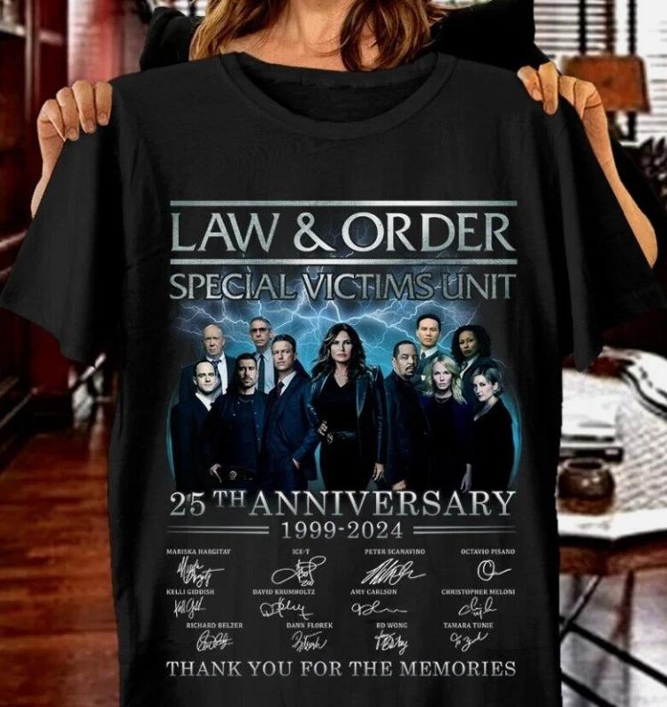 

Law & Order Special 25Th Anniversary 2024 Shirt M
