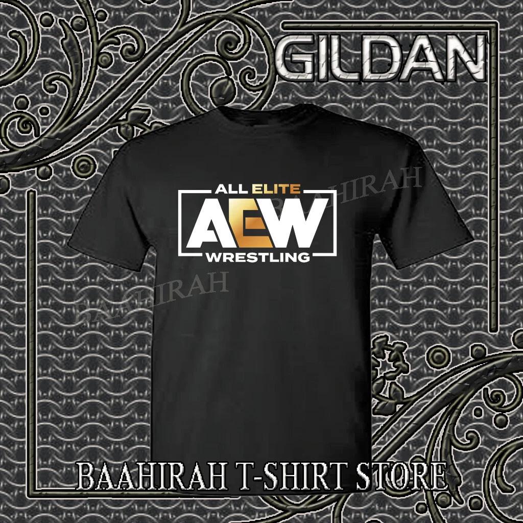 New All Elite Wrestling Logo T shirt Funny Logo TEE T shirt Size S to 5XL 3XL