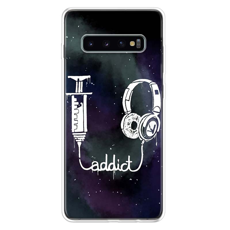 DDJ DJ Music Phone Case For Samsung Galaxy S26 S25 Edge S24 S23 Ultra S22 Plus S21 S20 FE Soft TPU Back Cover Funda Galaxy S25 E