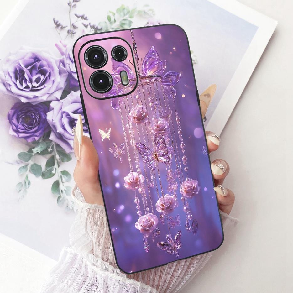 For Motorola Edge 20 Lite Case Edge20 Fusion Cute Lion Fashion Painted Cover Silicone Cases For Motorola Edge 20 Pro Soft Fundas