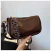 Dumpling bag women's 2024 new casual versatile cowhide women's bag mini shoulder messenger bag mobile phone bag