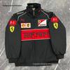 F1 Embroidery Racing & Cycling Suit - Retro American Style Jacket for Men & Women